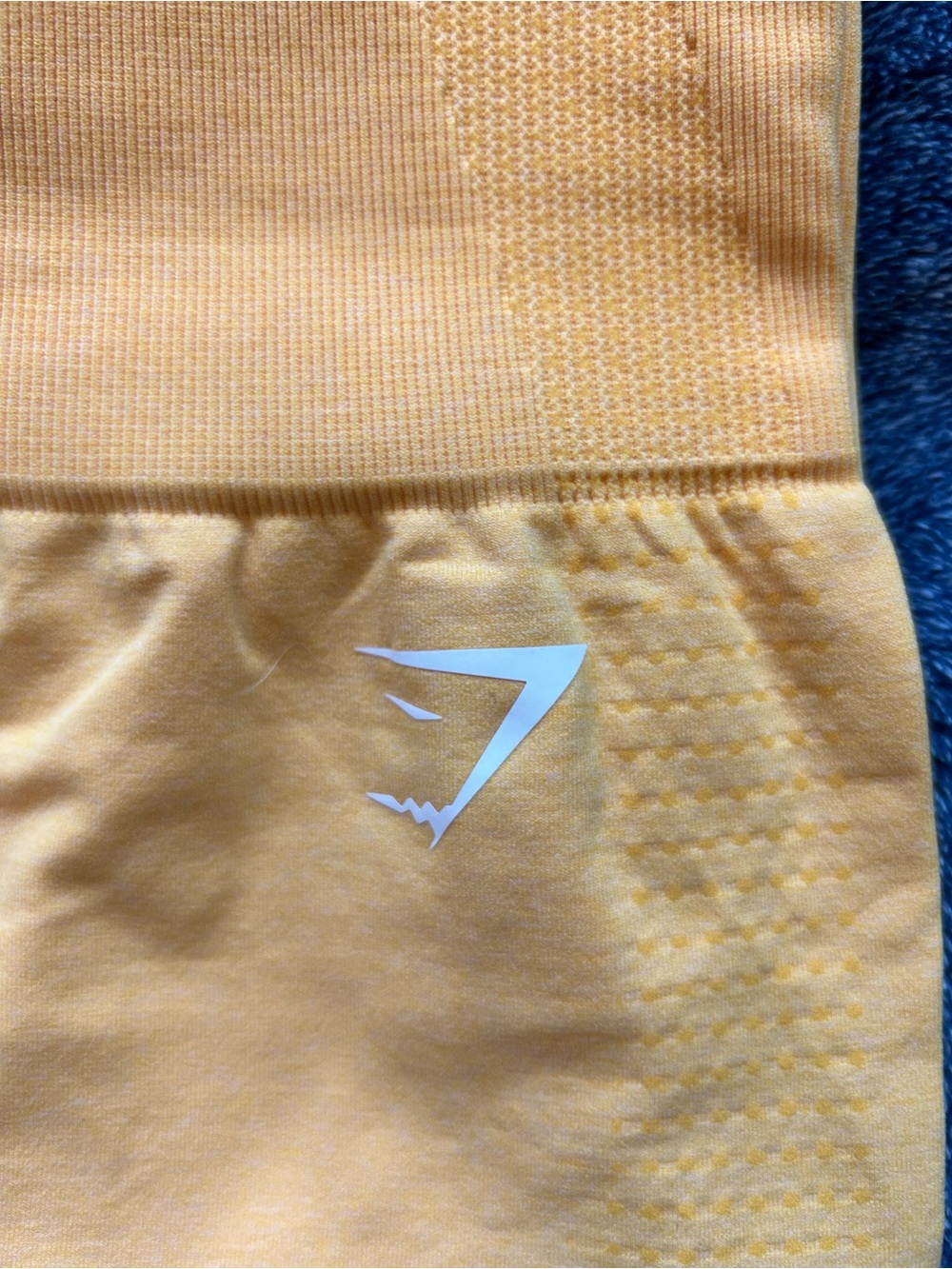 Gymshark Seamless Leggings in Mustard Yellow - Picture 4 of 6